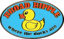 Broad Ripple Rubber Duck Pin